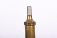 LUBRICATING GUN: A circa 1950s brass lubricating gun, in original box, 14cm long - 3