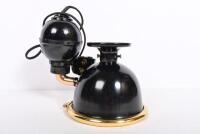 SPOTLIGHT/WING MIRROR: A circa 1920s spotlight and wing mirror, 18cm long, glass 13cm diameter - 3