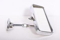 REAR VIEW MIRROR: A 1950s Wingard day and night mirror, 13cm wide