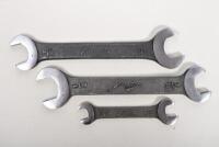 AUSTIN: A set of three 1930s Austin spanners