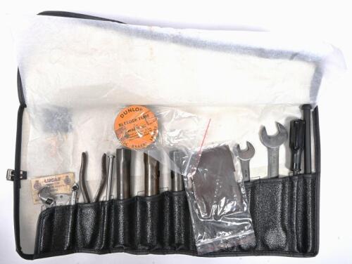 JAGUAR: A 1957-61 Jaguar XK150 complete and correct tool roll (NEW PHOTOS ADDED)