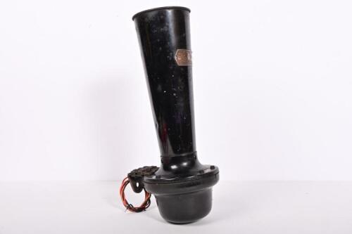 LUCAS: A 1920s Lucas 12v Alto Horn, 36cm long