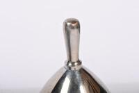 LAMP: An interesting S.H Thomson Mfg Co. USA pistol grip light in military livery and ruby lense, 21cm high, glass 10.5cm diameter, a work spotlight and another - 7