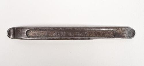 BUGATTI: A 1920s Bugatti tyre lever, EB logo, made in Italy