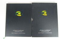 SENNA: A limited edition hard cover book titled &lsquo;Driving to Perfection, Ayrton Senna Da Silva - 2
