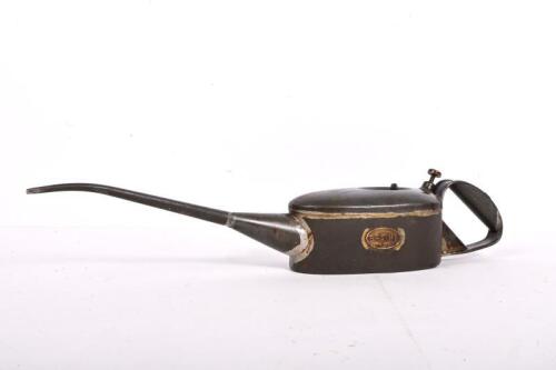 OIL CAN: A&nbsp;Braime 1 pint oil can, 44cm long