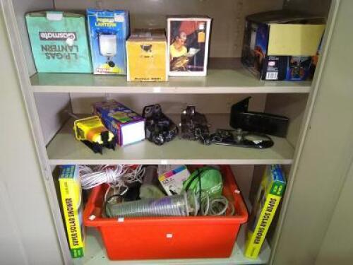 CAMPING: A group of camping and trailer related objects