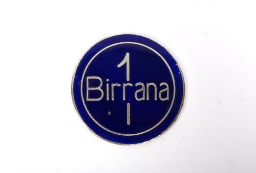 BIRRANA: An Australian Birrana racing enamel badge, 5cm diameter