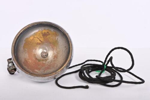 STADIUM: An early Stadium spot lamp, lacking glass, 10cm diameter
