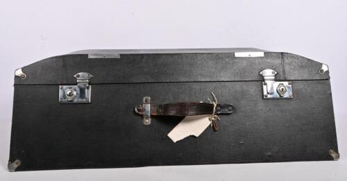 LUGGAGE: A pre-war luggage box, 26cm high, 79cm wide, 47cm deep