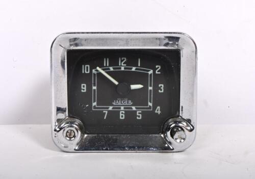 JAEGER: An early British Jaeger dash mounted clock