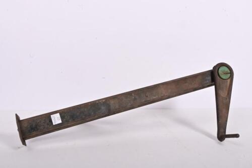 BILSTEIN JACK: A German Bilstein green dot screw jack, circa 1974-83,&nbsp;50.5cm high.