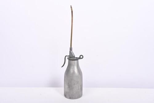 REILANG: A 1950s French ReiLang '2' 300ML aluminium oiler, 33cm high