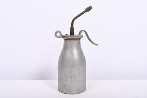 REILANG: A 1950s French ReiLang '3' aluminium oiler, 18cm high