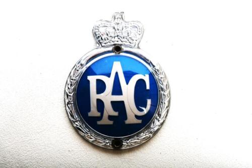 RAC: A circa late 1950s RAC badge in plastic by HB Sale Ltd, 11cm high, 8cm wide