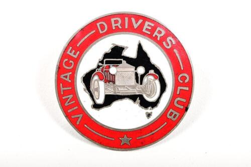 VDC: A Vintage Drivers Club #363 grill badge