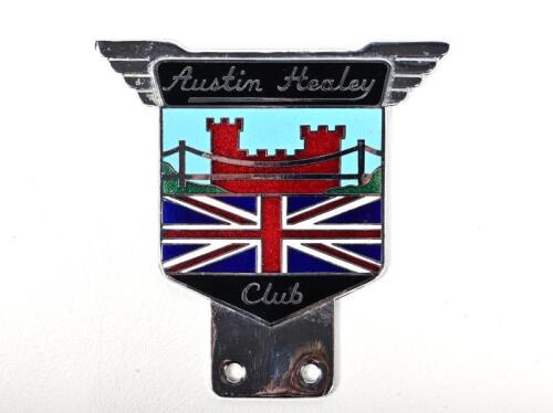 AUSTIN HEALEY: A high quality Austin-Healey Club grill badge, made in Birmingham