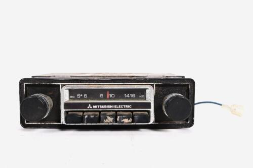 MITSUBISHI: A circa 1970s Mitsubishi Electrics Car Radio 'AR.5300E