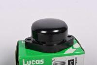 LUCAS: Three new old stock LUCAS items including illuminated indicator switch, pull switch, horn button - 4