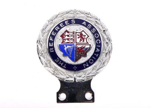 UK: A good quality "The Referees Assocation" grill badge