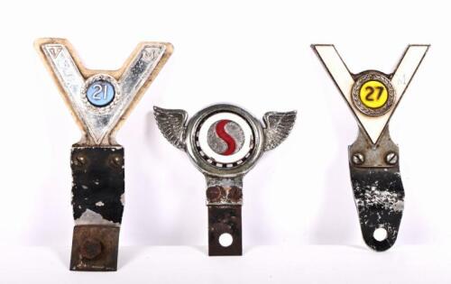 BADGES: Three various grill badges