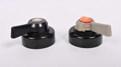 SWITCHES: Two KLAXON (Paris) two-way&nbsp;switches
