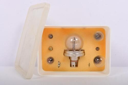 PEUGEOT: A superb, original 'PEUGEOT accessories' box, complete with original globes, fuses