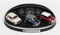 MINI COOPER: A NOS 1:43 scale Corgi Special Edition Set of 3 Classic Mini Cooper S Works Cars with Stylised Instrument Cluster Base die-cast models - 2