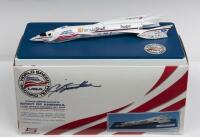 LAND SPEED VEHICLE: A NOS 1:43 scale Scaleworks Model of Craig Breedlove's "Spirit of America" Land Speed Record Jet Car die-cast model