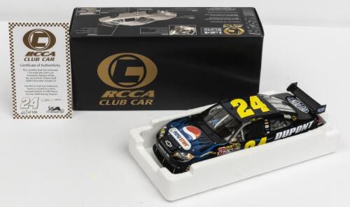 NASCAR: A NOS 1:24 scale Motorsports Authentics Chev Impala SS 2008 "DuPont/Pepsi"RCCA Club Car #24 with Certificate of Authenticity 249/500 die-cast model
