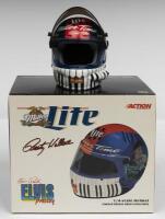 HELMET: A NOS 1:4 scale Action Racing Collectables 1998 Rusty Wallace Helmet with Elvis Graphics and Moveable Visor - 3