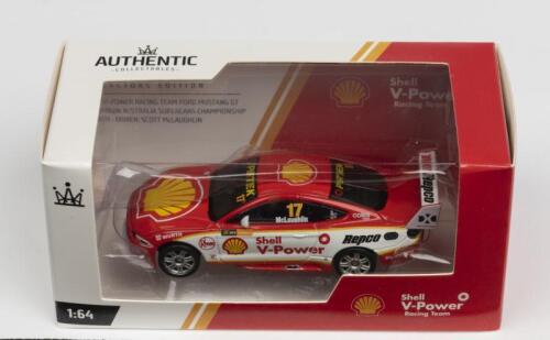MUSTANG: A NOS 1:64 scale Authentic Carlectables Ford Mustang GT 2019 Australian Supercars Championship Winner #17 Scott McLaughlin die-cast model
