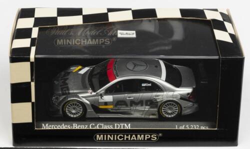 MERCEDES-BENZ: A NOS 1:43 scale Minichamps Mercedes-Benz C-Class DTM 2004 Team AMG Test Car Kimi Raikkonen die-cast model