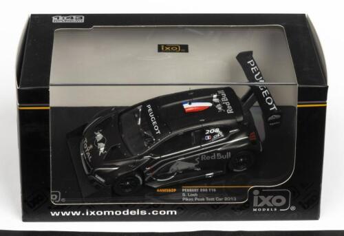 PEUGEOT: A NOS 1:43 scale IXO Models Peugeot 208 T16 2013Pikes Peak Test Car die-cast model