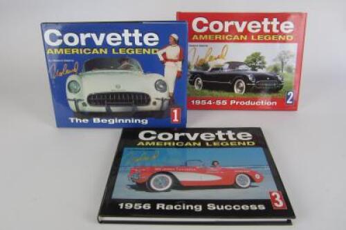 CORVETTE: Three volumes of &lsquo;Corvette American Legend&rsquo;