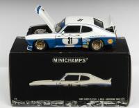 FORD: A NOS 1:18 scale Minichamps Ford Capri RS 3100 #31 1975 J. Mass - Norisring DRM die-cast model