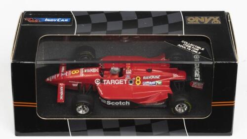 INDY CAR: A NOS 1:43 scale Onyx Reynard Indy Car - M. Andretti #8 "Target" die-cast model