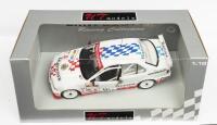 BMW: A NOS 1:18 scale UT Models BMW 320i #5 1997 STW "Warsteiner" J. Cecotto die-cast model