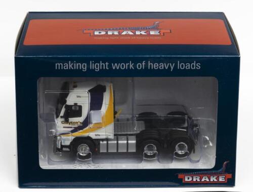 VOLVO: A NOS 1:50 scale Drake Models Volvo FH3 XXL 6 x 4 Prime Mover "Clayton's Towing Services" die-cast model