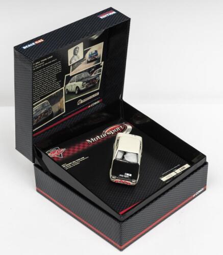 FORD: A NOS 1:43 scale Corgi Ford Escort Mk. 1 Twin Cam #2 1968 Winners The Circuit of Ireland Rally, Roger Clark/Jim Porter die-cast model