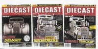 MAGAZINES: Three NOS "The Diecast Magazine", issue numbers 30, 39 and 44