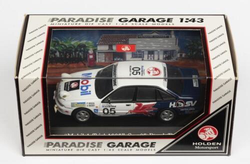 HOLDEN: A NOS 1:43 scale Paradise Garage Holden Commodore #05 1995 "Holden Motorsport" Mobil 1 Trial Brock/Boddy die-cast model