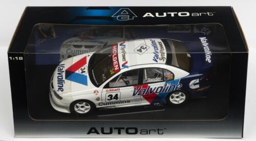 HOLDEN: A NOS 1:18 scale Autoart Holden VT Commodore #34 G. Tander 2000 "Valvoline" with numbered certificate die-cast model