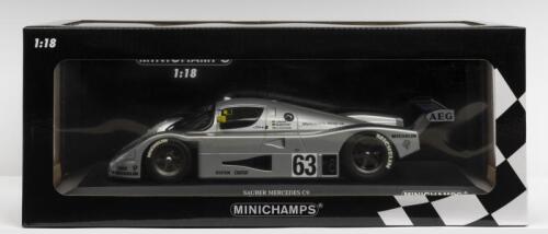 MERCEDES: A NOS 1:18 scale Minichamps Sauber Mercedes C9 Mass/Dickens/Reuter 1989 Le Mans Winner die-cast model