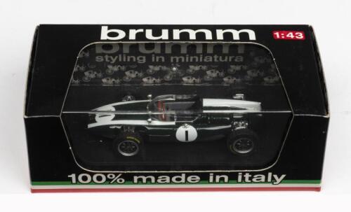 COOPER: A NOS 1:43 scale Brumm Cooper T53 #1 1960 Jack Brabham die-cast model