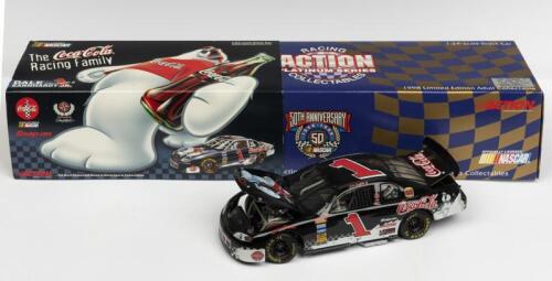 CHEVROLET: A NOS 1:24 scale Action Collectibles Chevrolet Stock Car #1 Dale Earnhardt Jr 1998 "Coca-Cola" die-cast model
