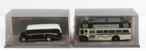 CORGI: Two NOS 1:76 scale Corgi The Original Omnibus Company Bedford & Leyland Bus die-cast models