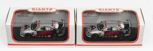 HOLDEN: Two NOS 1:64 scale Biante Holden Commodore VX Supercars 2003 Holden Young Lions: D Brede #46 & T D' Alberto #96 die-cast models