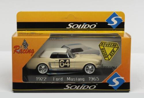 FORD: A NOS 1:43 scale Solido Ford Mustang #64 die-cast model