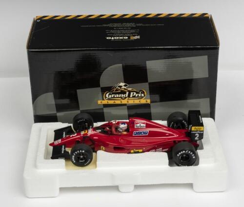 FERRARI: A NOS 1:18 scale Exoto Ferrari 641/2 Grand Prix of Portugal 1990 Winner #2 Nigel Mansell die-cast model